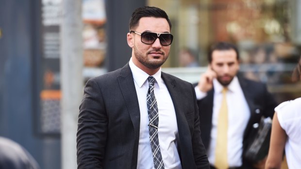Salim Mehajer arriving at the NSW Civil and Administrative Tribunal earlier this month.