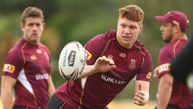 Part of a new generation of Maroons: Dylan Napa.