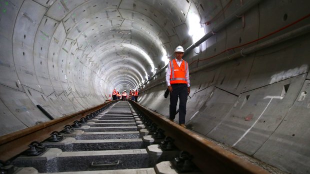 The new line from Sydney's CBD to Parramatta will be mostly underground.