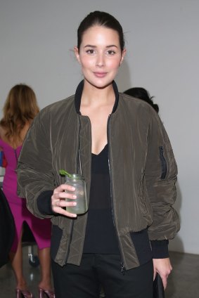 Sara Donaldson at Fashion Week in Sydney in May.