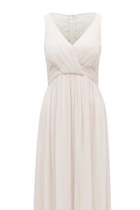 Forever New Holly V-Neck lace insert maxi dress, $229.99.
