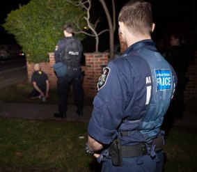 Fifteen people have been detained and one person charged with terrorism offences after the execution of search warrants across Sydney's north-west suburbs.