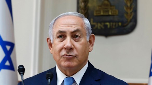 Israel's Prime Minister Benjamin Netanyahu