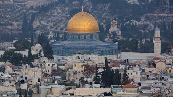 A view of Jerusalem's old city.