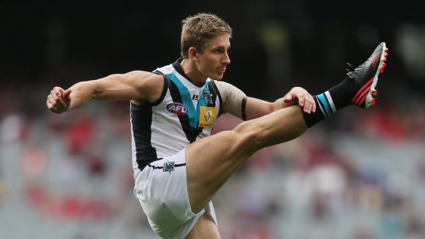 Locked in: Hamish Hartlett has signed a lengthy deal with Port.