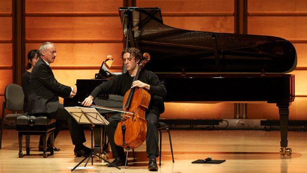 Cellist Nicolas Altstaedt and pianist Aleksandar Madzar were guest performers at Musica Viva's latest concert.