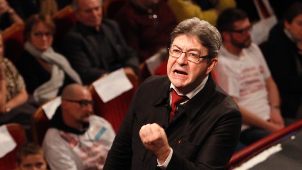French Left party leader and candidate for the 2017 French presidential election, Jean-Luc Melenchon
