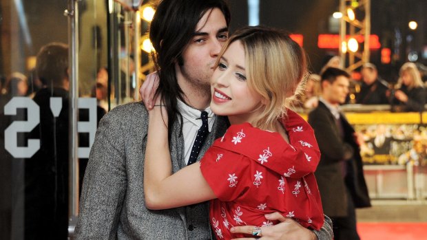 Thomas Cohen and Peaches Geldof in January 2014.