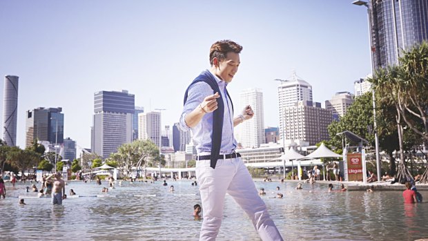 Korean K-Pop star Rain filmed his latest music video in Brisbane.