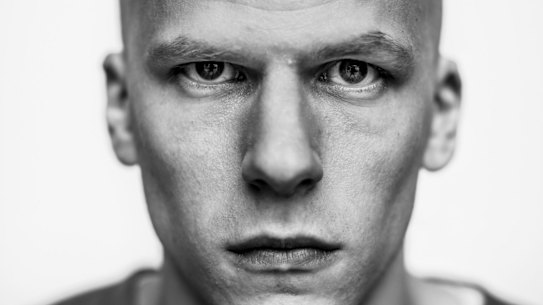 Jesse Eisenberg as Lex Luthor.