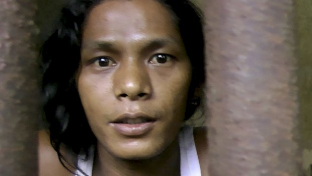 Kyaw Naing, a fisherman from Myanmar, who was forced into slavery on the island of Benjina.  