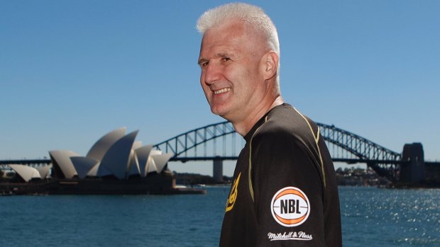 Battle: Andrew Gaze said the Sydney Kings will adopt a physical approach against Utah.