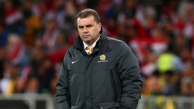 Pressure is on: Ange Postecoglou will know anything but a win against UAE at home could be fatal for Australia's world cup qualification.