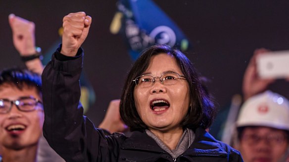 Taiwan President Tsai Ing-wen spoke to Donald Trump by phone.