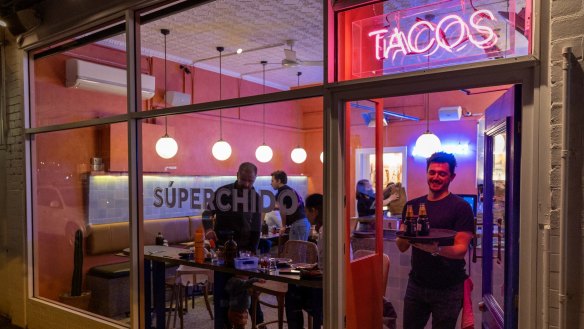 People travel from all over Melbourne to get a cheap taco deal on Wednesdays, according to Superchido.