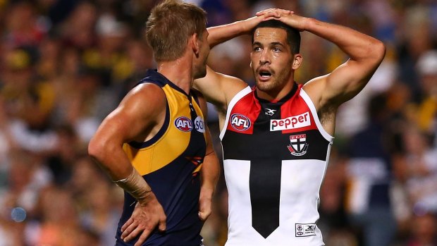 St Kilda blew a golden opportunity to beat the Eagles in Round 2.