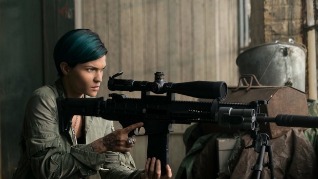 Australian actress Ruby Rose joins Diesel on the side of virtue as a sharpshooter.

