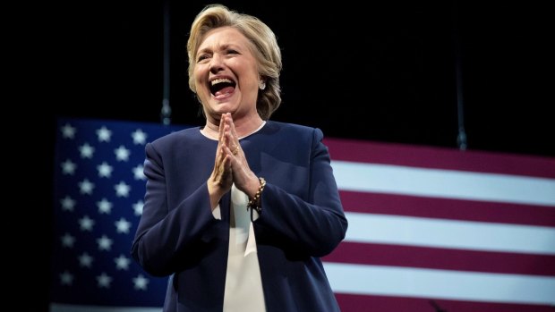 The latest poll shows Democratic presidential candidate Hillary Clinton has maintained a commanding lead.