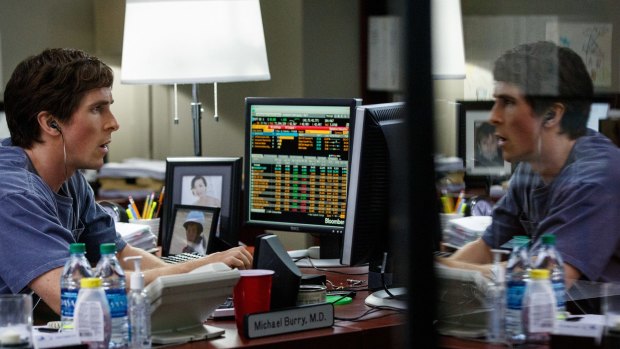 Redefining heroes: Christian Bale in <i>The Big Short</i>.