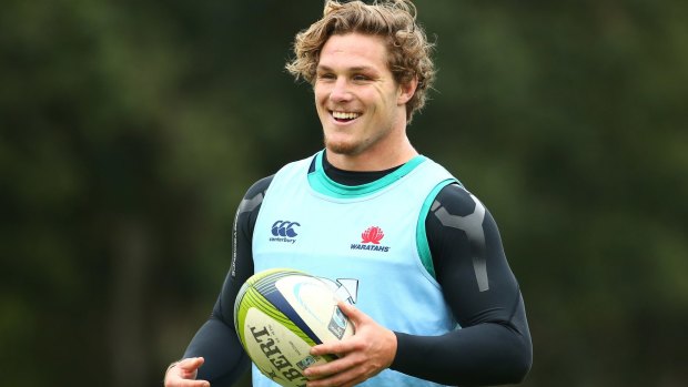 Top man: Michael Hooper was a key man for the Tahs again in 2015.