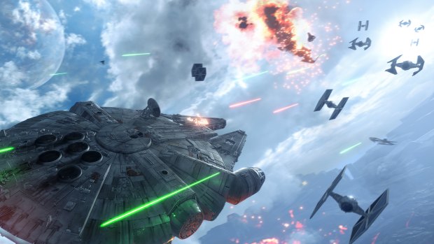 Games such as <i>Star Wars: Battlefront</i> bring in a broader customer base than regular first-person shooters.