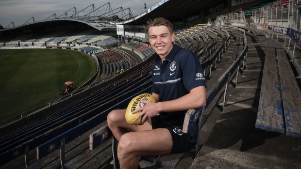 Thrown into the spotlight, Patrick Cripps is always looking at how he can improve on and off the field.