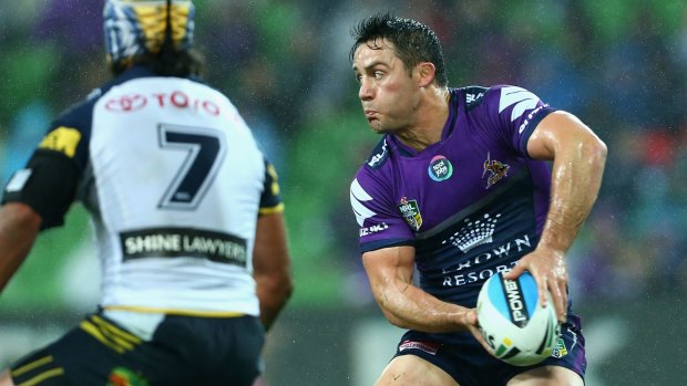Manly "did us a favour": The Storm's Cooper Cronk.