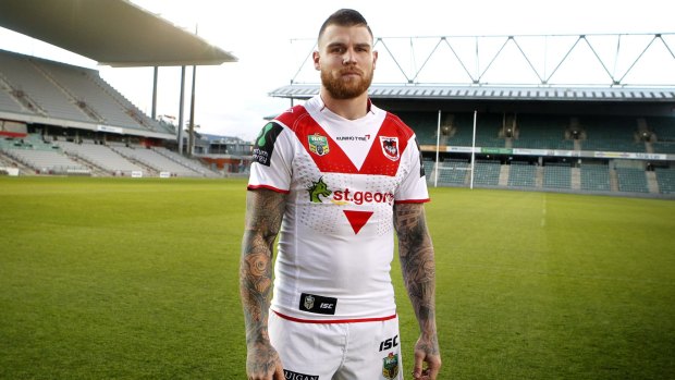 Staying put: Josh Dugan is committed to the Dragons.