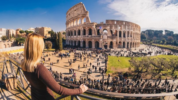 ''Sometimes I think I've become one of those Romans who walks past the Colosseum and doesn't even notice it,'' says Aussie expat Maria Pasquale.