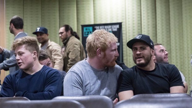 Mass meeting: Nearly 300 NRL players met to discuss the status of the collective bargaining agreement negotiations.