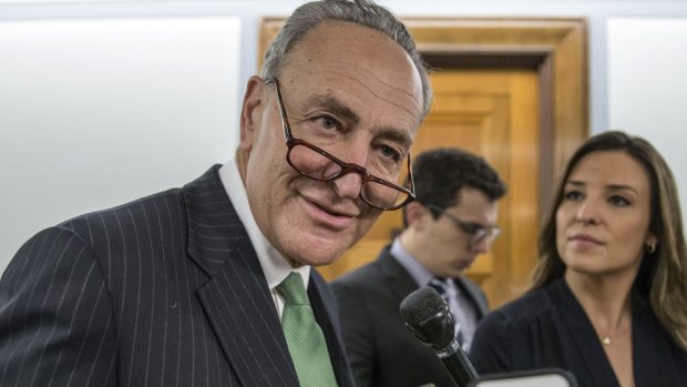 Senator Charles Schumer, a New York Democrat, backed  allowing the families of September 11 victims to sue the government of Saudi Arabia.