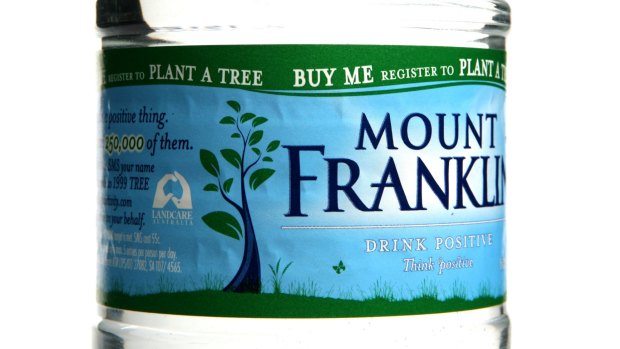 Woolworths says the Mount Franklin product wasn't popular enough with customers.