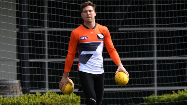 Defiant: GWS forward Toby Greene has vowed to maintain his natural game, despite a growing negative reputation.