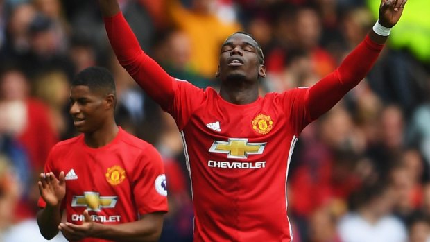 Paul Pogba sparked Man United after a slow start.