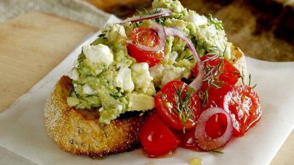 Smashed Avocado On Toast