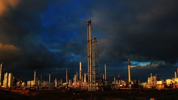 Viva Energy's refinery produces 50 per cent of Victorian fuel supplies.