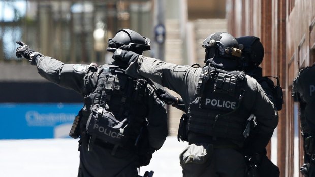 Under pressure: The chain of command and communications between agencies during the Martin Place siege is being scrutinised by a joint review.