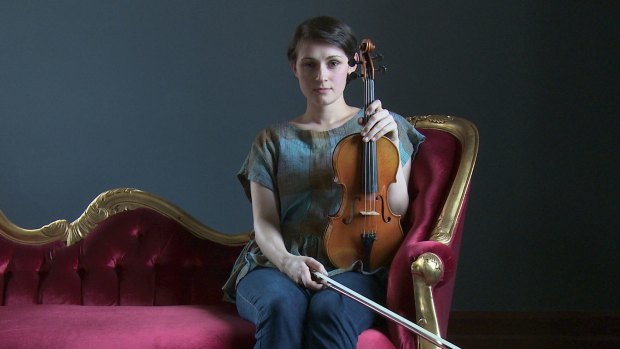 Former Australian String Quartet violinist Ioana Tache in <i>Highly Strung</i>.