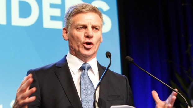Bill English's National party won the most votes of any party, although not enough to form a government without the support of minor parties.