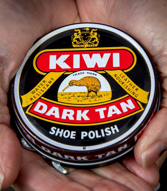 The army's love of shoe polish, particularly Dark Tan, proved a boon to Kiwi's global sales in wartime.