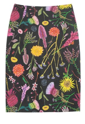 Gorman Garden Bed pencil skirt, $199.
