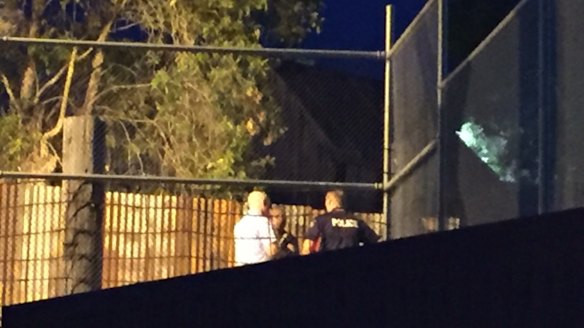 Investigators at the scene where four people died on a ride at Dreamworld.