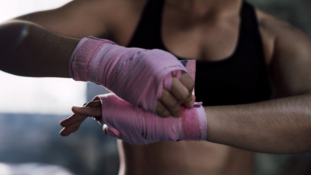 Boxing also has health benefits, including keeping fit and punching away stress.