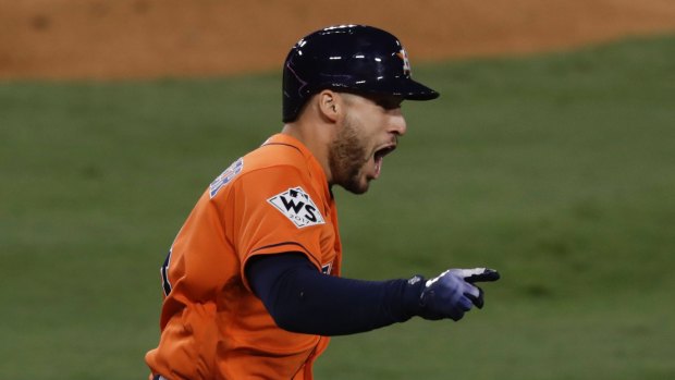 Perfect prediction: Astros outfielder George Springer was named MVP.
