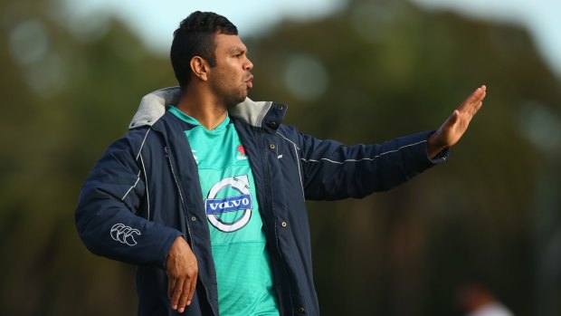 In the groove: Kurtley Beale has until Thursday to prove his fitness. 