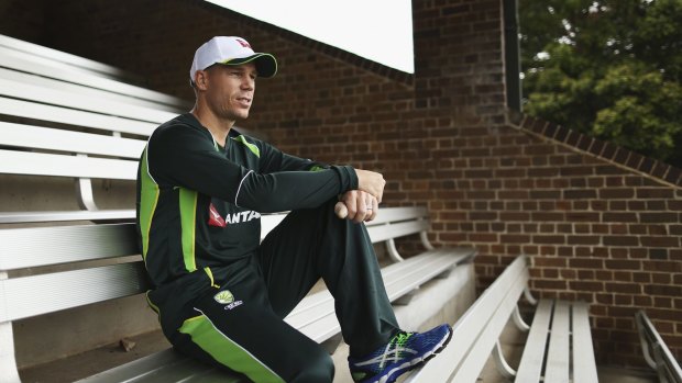 David Warner is in a race to be fit for the New Zealand series.