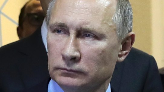 Russian President Vladimir Putin denies his government hacked the US elections.