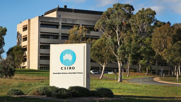 The CSIRO headquarters at Campbell before the building was vacated.