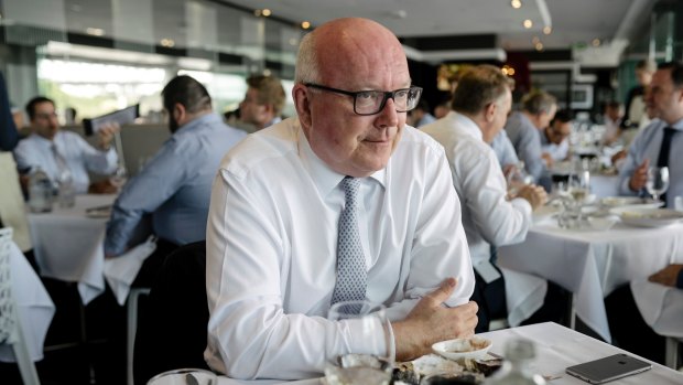 'I have not tried to be a celebrity the way that some politicians try to be a celebrity': Attorney-General George Brandis.
