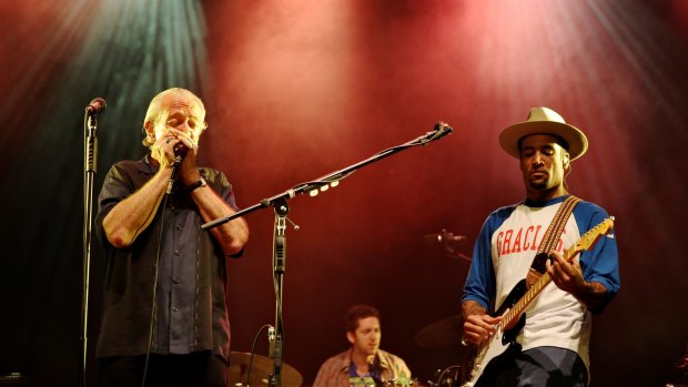  Ben Harper and Charlie Musselwhite.  